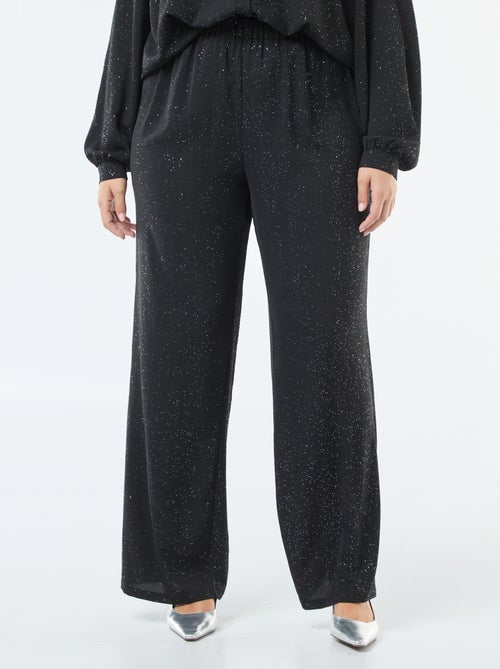 Calças iridescentes 'Only Carmakoma' - Kiabi