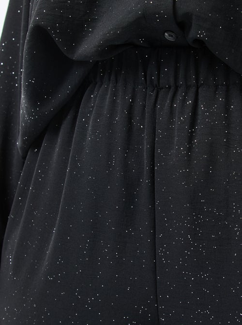 Calças iridescentes 'Only Carmakoma' - Kiabi