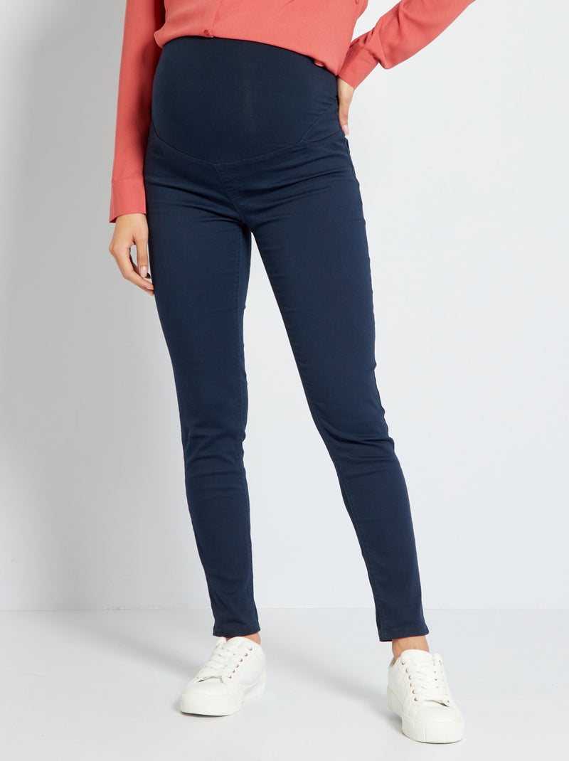 Calças jeggings de grávida Azul Marinho - Kiabi