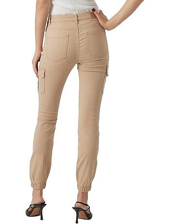 Calças Jogger Bege Vero Moda Mivy para Mulher