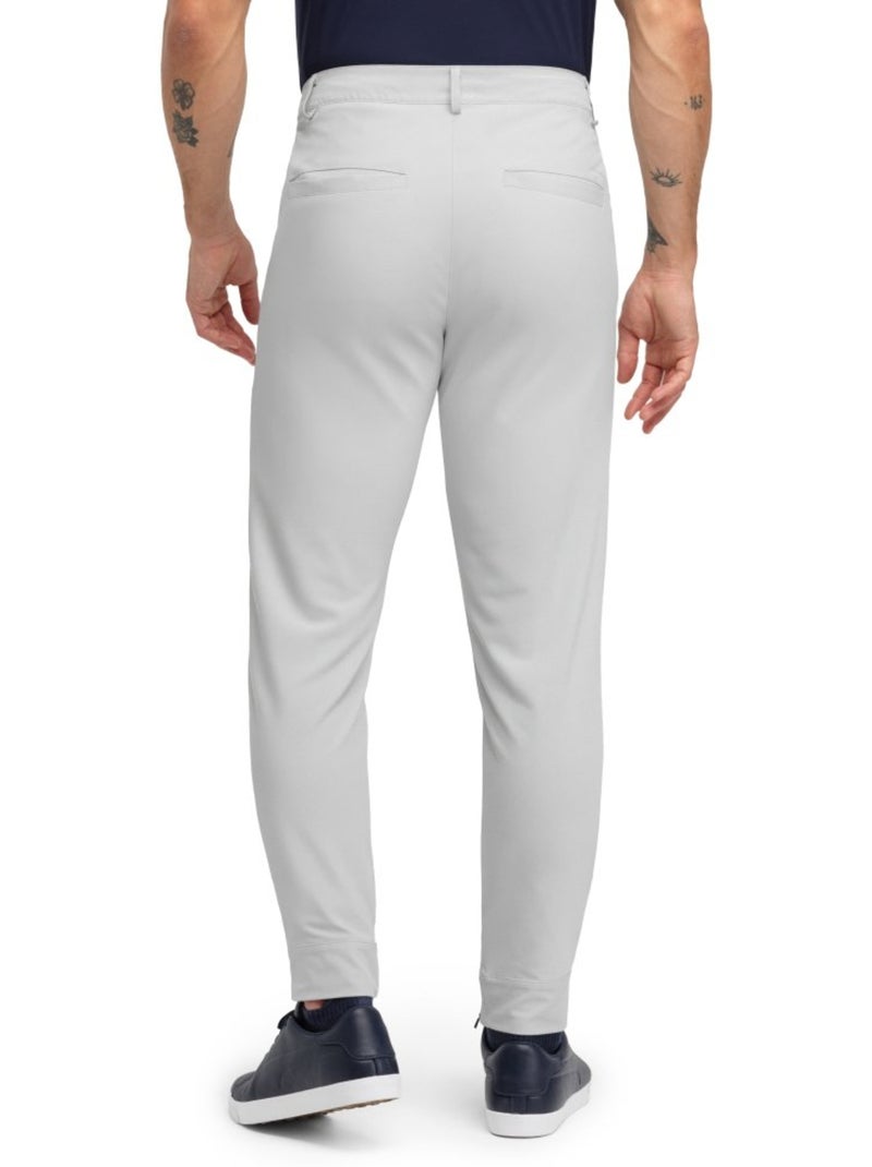 Calças jogger de golfe para homem Branco Cinza - Kiabi