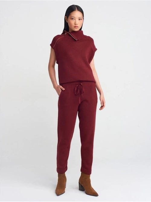 Calças jogger de malha com lurex para mulher dilvin - Kiabi Calças jogger de malha com lurex para mulher dilvin - Kiabi