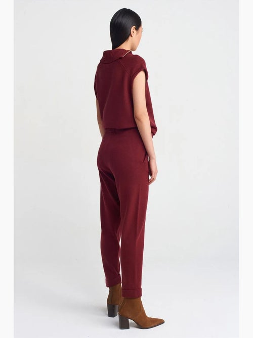 Calças jogger de malha com lurex para mulher dilvin - Kiabi Calças jogger de malha com lurex para mulher dilvin - Kiabi