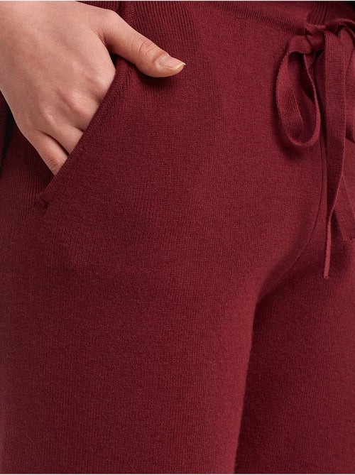 Calças jogger de malha com lurex para mulher dilvin - Kiabi Calças jogger de malha com lurex para mulher dilvin - Kiabi