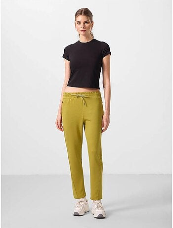 Calças jogger de mulher com fecho de correr tommy