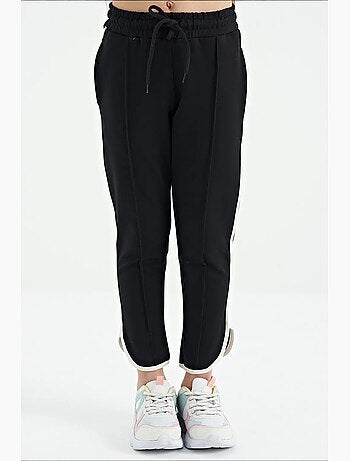 Calças jogger direitas com cordão tommy
