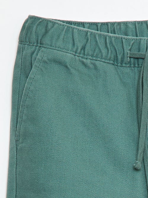 Calças jogger forradas - Kiabi