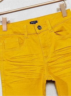 Calças justas com 5 bolsos - Kiabi