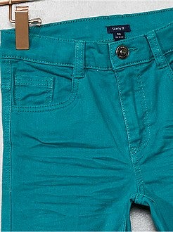 Calças justas com 5 bolsos - Kiabi