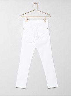 Calças justas com 5 bolsos - Kiabi