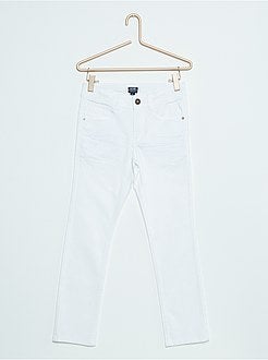 Calças justas com 5 bolsos - Kiabi