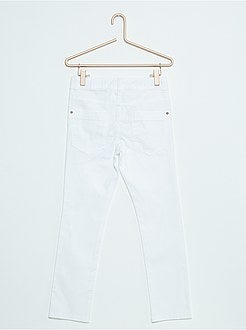 Calças justas com 5 bolsos - Kiabi