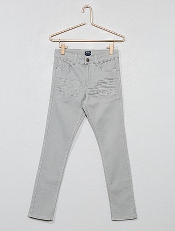 Calças justas com 5 bolsos - Kiabi