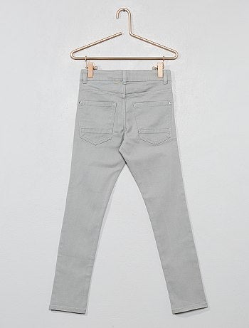 Calças justas com 5 bolsos - Kiabi