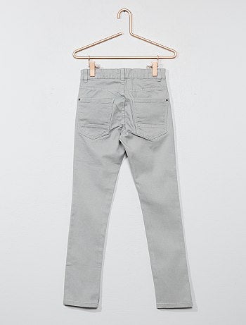 Calças justas com 5 bolsos - Kiabi