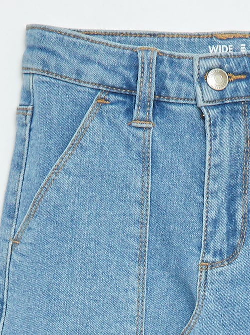 Calças justas com bolsos de aba - corte + confortáveis - Kiabi