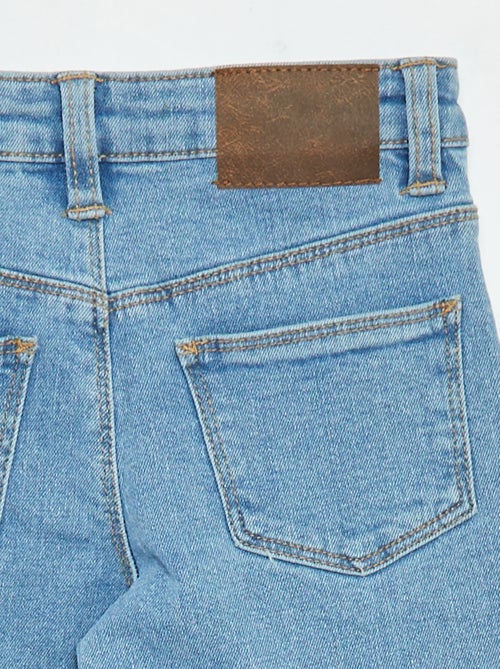 Calças justas com bolsos de aba - corte + confortáveis - Kiabi