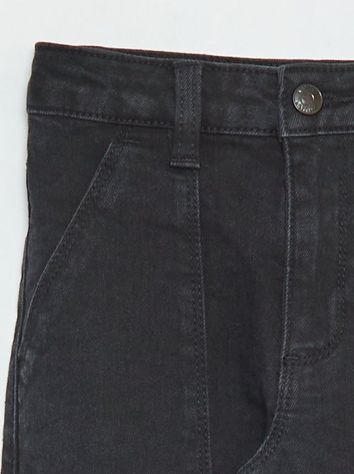 Calças justas com bolsos de aba - corte + confortáveis - Kiabi