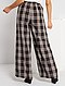     Calças largas aos quadrados vista 3
