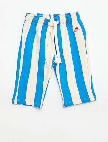 Calças largas com padrão