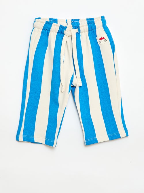 Calças largas com padrão - Kiabi