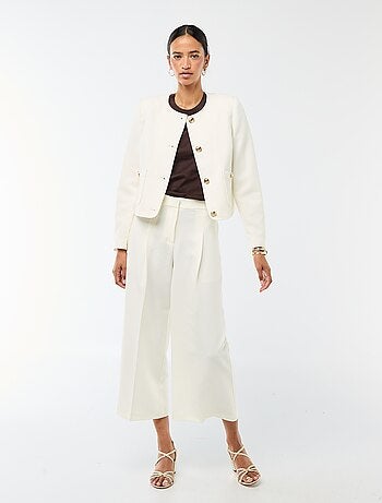 Calças largas de cerimónia