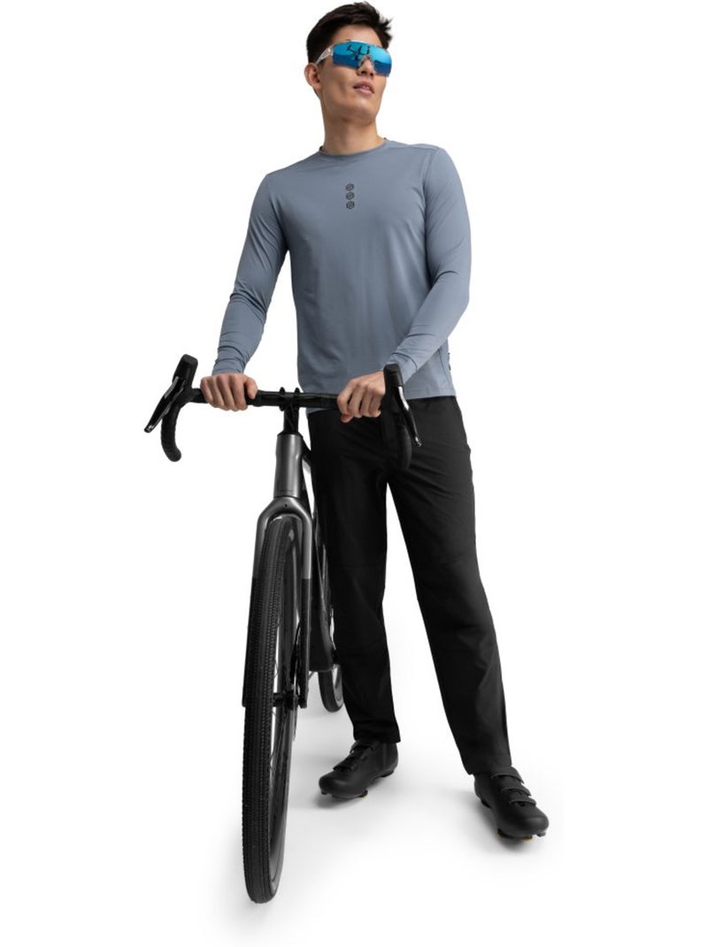 Calças largas de ciclismo gravel para homem Preto - Kiabi