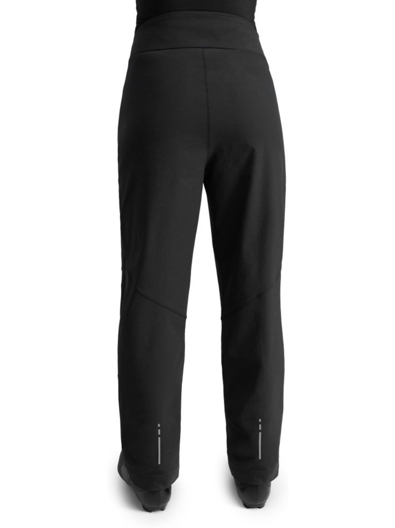 Calças largas de ciclismo gravel para mulher Preto - Kiabi