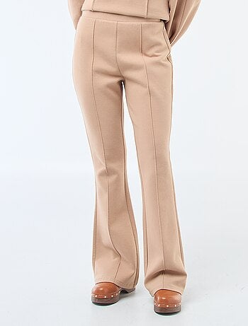 Calças largas em moletom leve