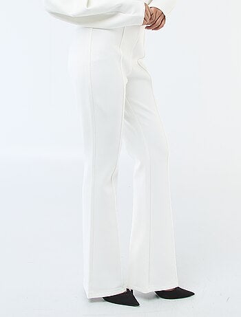 Calças largas em moletom leve