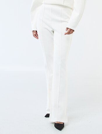 Calças largas em moletom leve