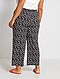     Calças largas estampadas vista 4

