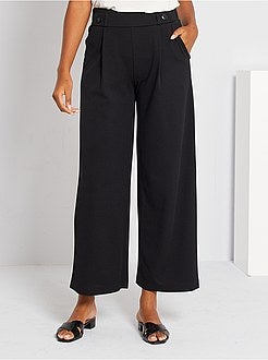 Calças largas fluidas - Kiabi