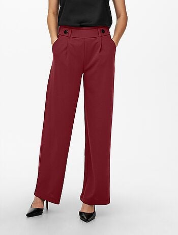 Calças largas lisas com bolsos 'JDY'