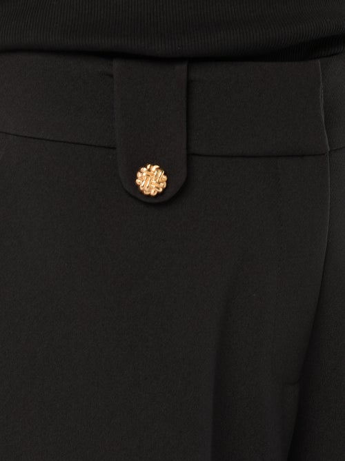 Calças largas lisas com fecho de correr e gancho - Kiabi