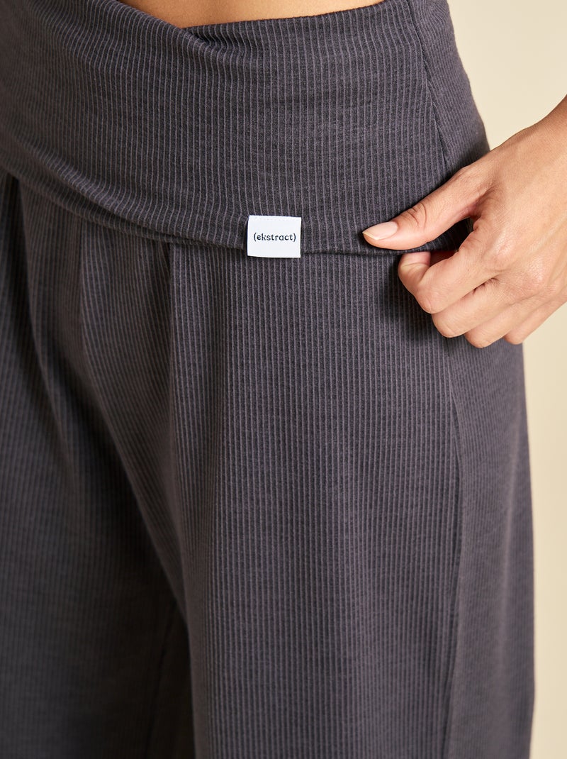 Calças largas multidesporto - (ekstract) Preto - Kiabi