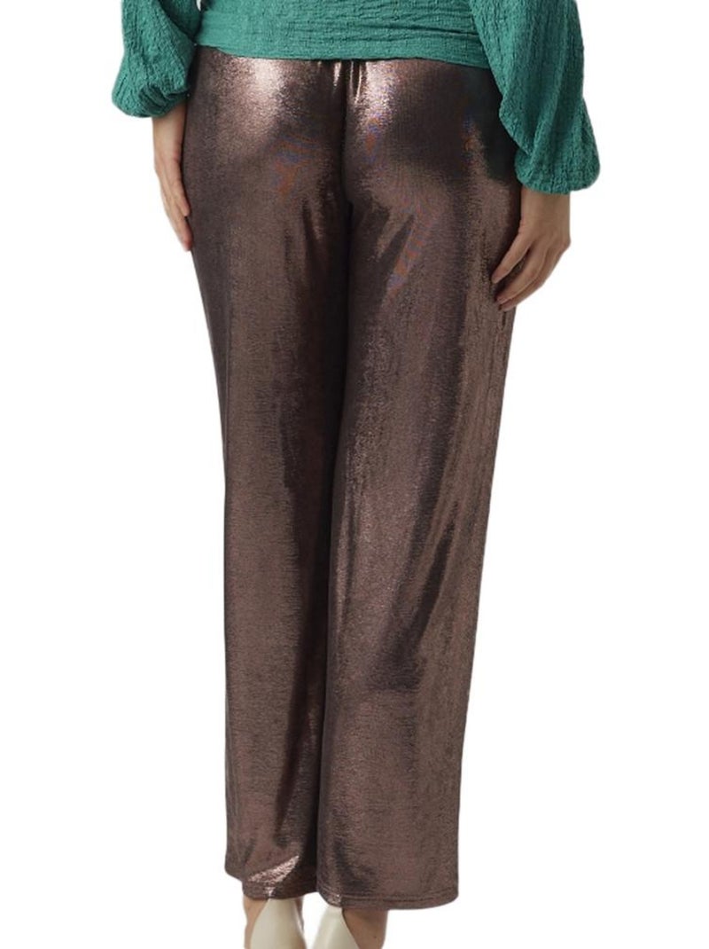 Calças Largas Roxas para Mulher Mamalicious Roxo - Kiabi
