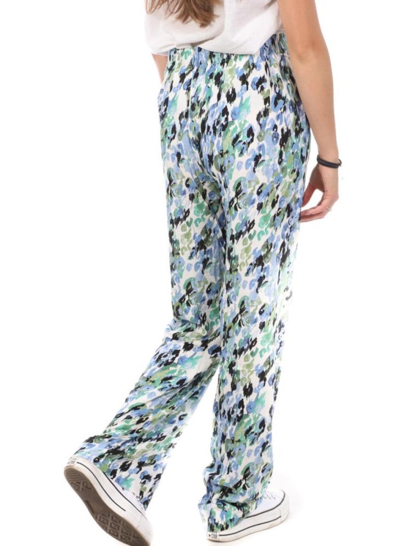 Calças Largas Verde/Azul para Mulher Vero Moda Azul - Kiabi