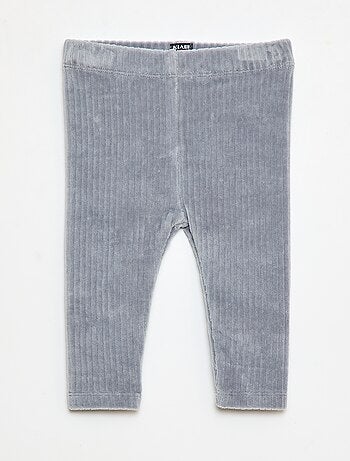 Calças legging em veludo
