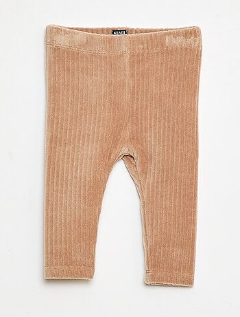 Calças legging em veludo