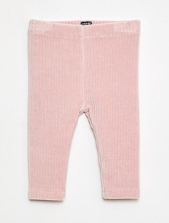 Calças legging em veludo