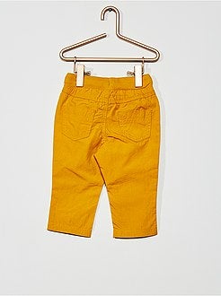 Calças leves em popelina - Kiabi