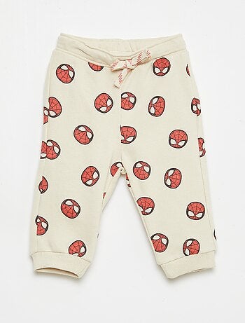 Calças 'Marvel' 'Spiderman' em moletom não felpudo