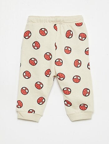 Calças 'Marvel' 'Spiderman' em moletom não felpudo