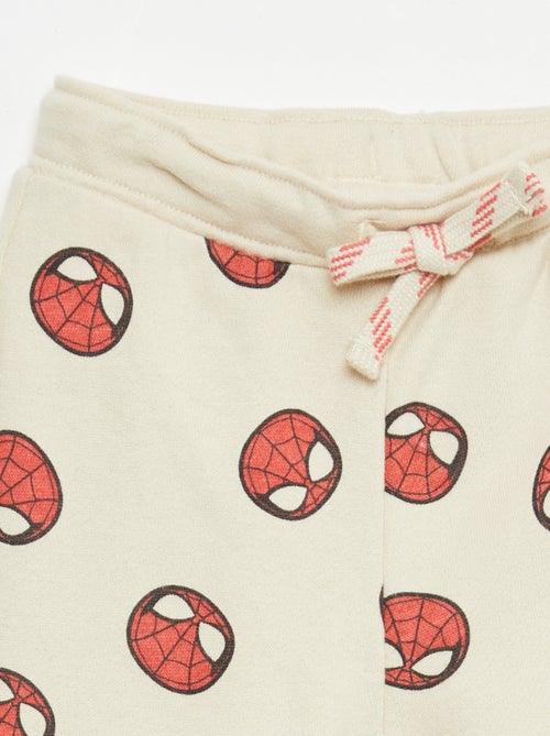 Calças 'Marvel' 'Spiderman' em moletom não felpudo - Kiabi