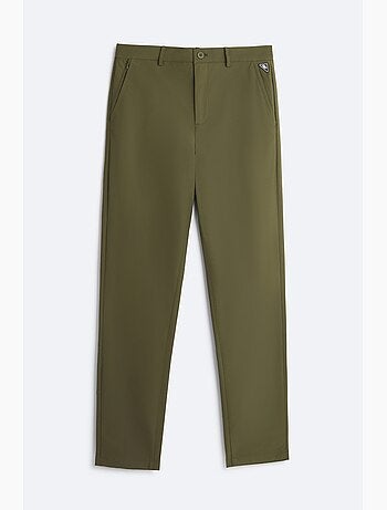 Calças micro verde slim