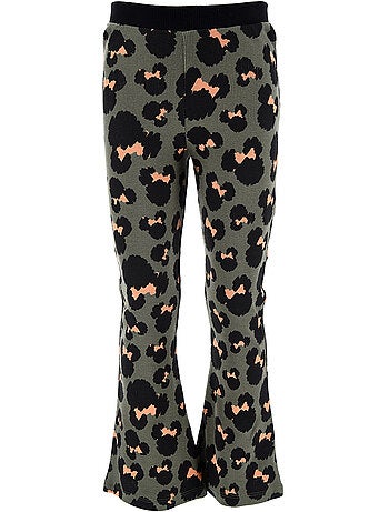 Calças minnie mouse cáqui menina | licença oficial