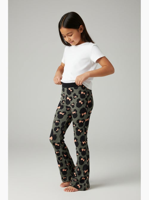 Calças minnie mouse cáqui menina | licença oficial - Kiabi Calças minnie mouse cáqui menina | licença oficial - Kiabi