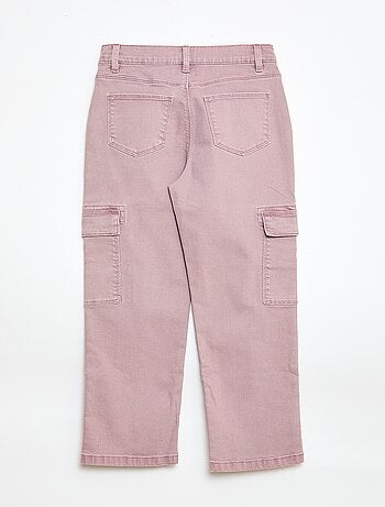 Calças multibolsos - Corte + confortável