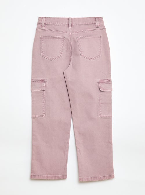 Calças multibolsos - Corte + confortável - Kiabi